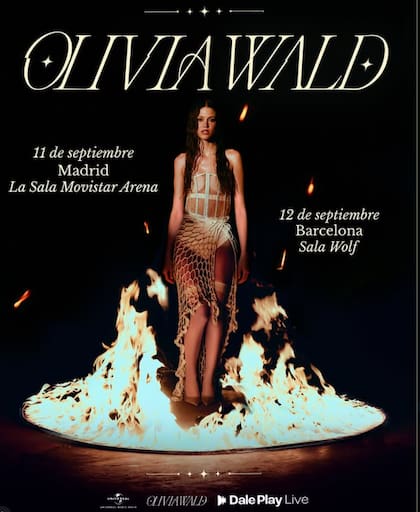 En medio de su último nacimiento, Olivia Wald se prepara para una gira internacional (Foto: Universal Music)