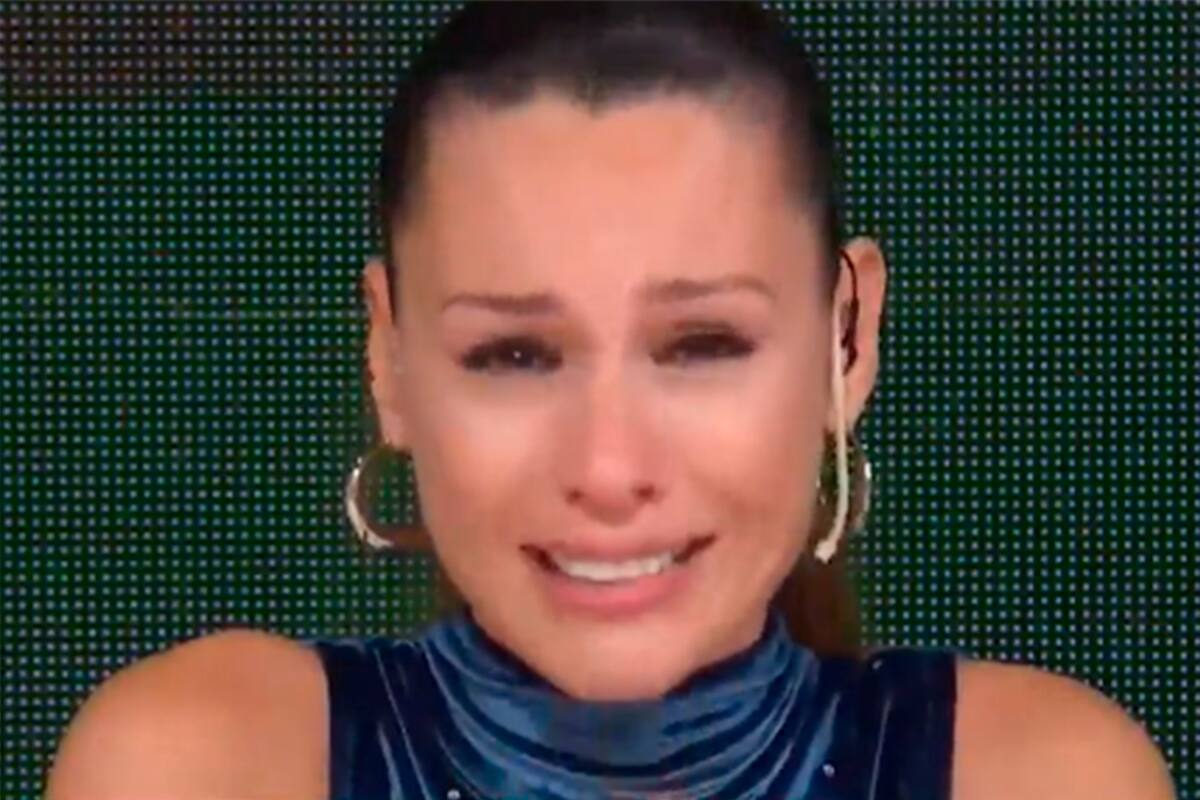 En medio de un ataque de llanto, Pampita llamó a la reflexión con respecto a la importancia de respetar el aislamiento social