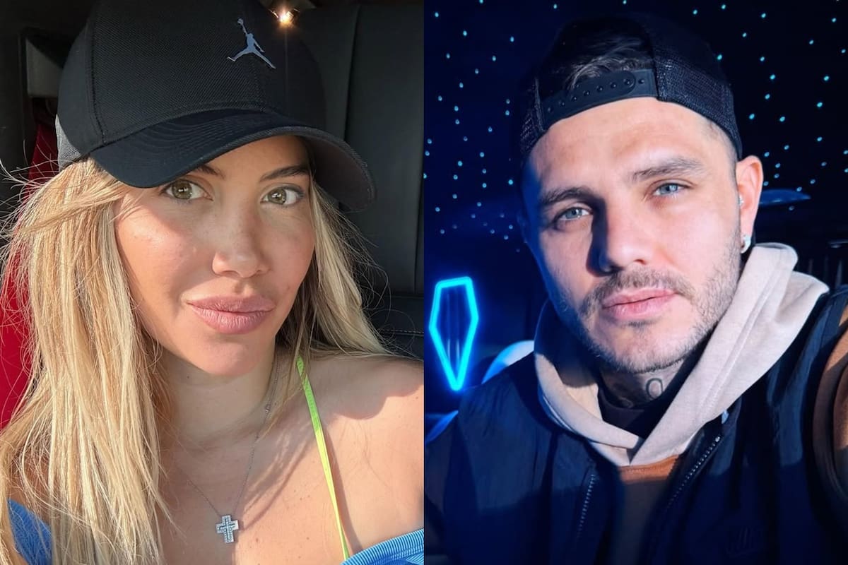 En medio del conflicto legal y mediático con Wanda Nara, Mauro Icardi regresó al país y publicó una foto con indirecta a su ex incluida (Foto: Instagram @wanda_nara / @mauroicardi)