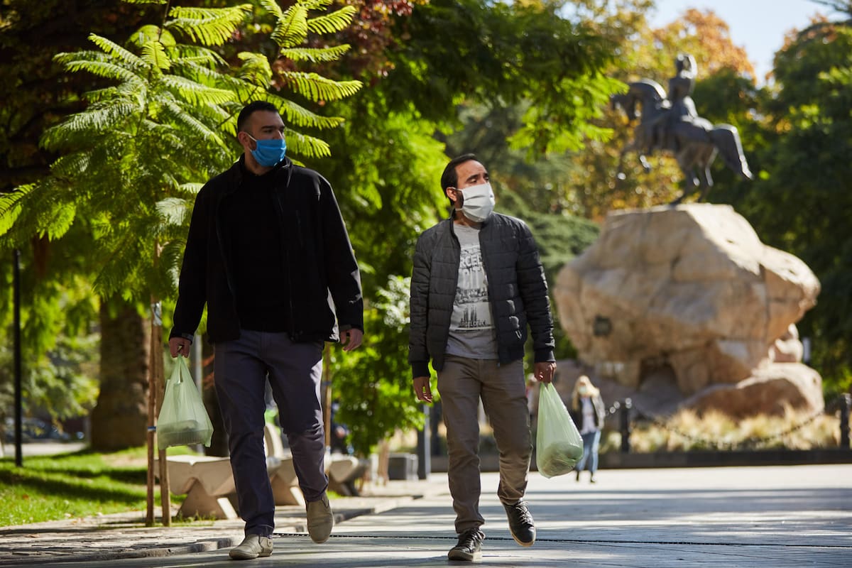 En Mendoza se permiten también las caminatas recreativas