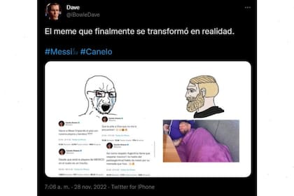 En México, Canelo se convirtió en tendencia por las amenazas contra Messi