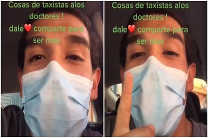 En México, un taxista decidió no cobrarle su viaje a un médico para agradecerle por su labor durante la pandemia