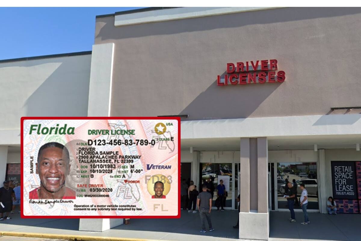 En Miami, los servicios de licencias de conducir no abrirán en los días feriados