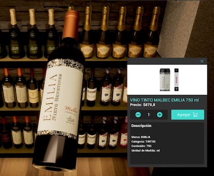 En MiniGo se puede acceder al supermercado de forma 3D.