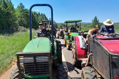 En Misiones hubo protestas de yerbateros por los bajos precios