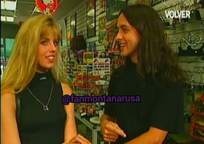 En Montaña rusa, la tira juvenil que todo adolescente veía, junto a la recordada actriz Paola Cocciaglia, quien falleció en 2005