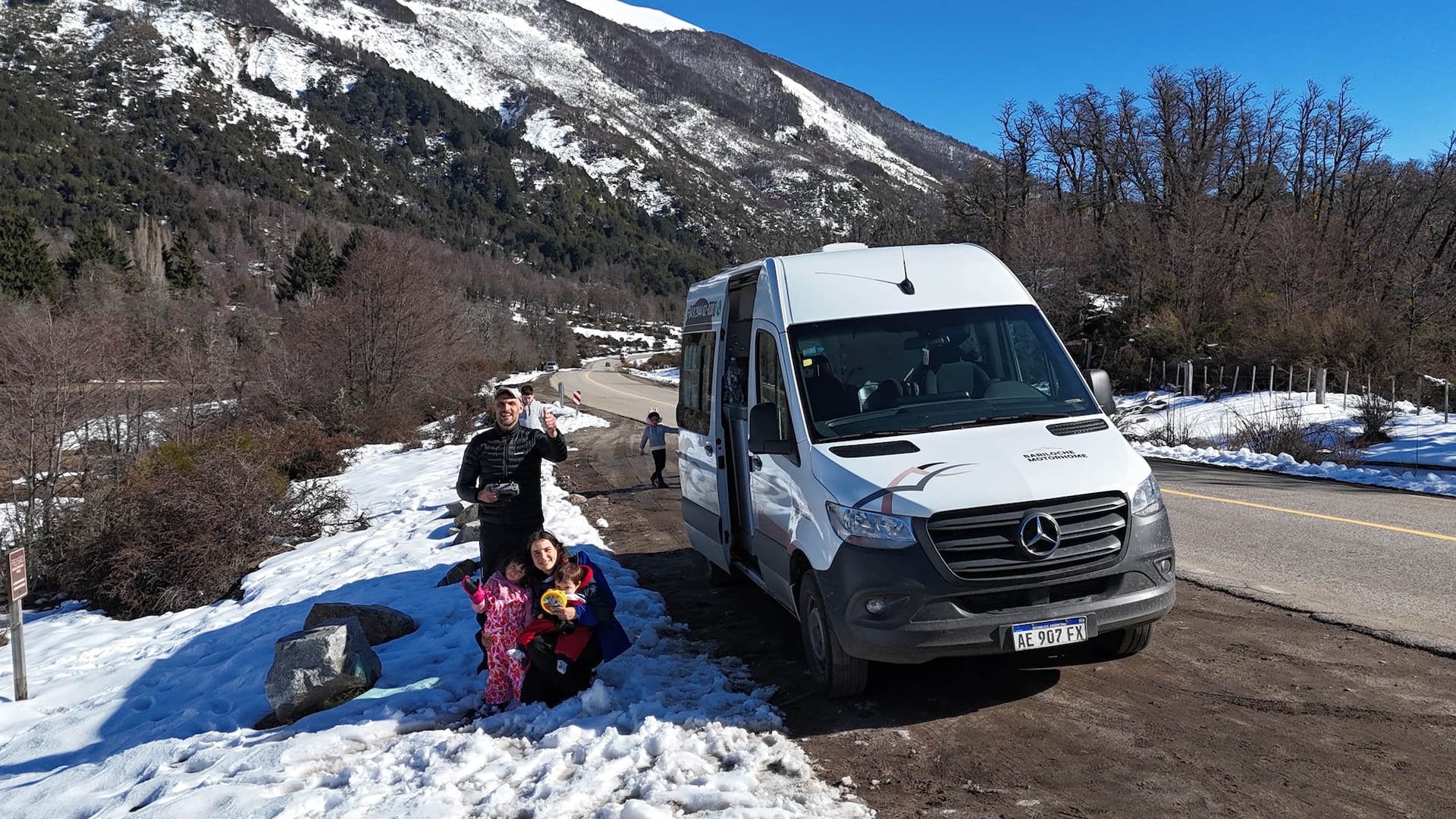 En motorhome, padres e hijos en una aventura de 15 días con la casa a cuestas