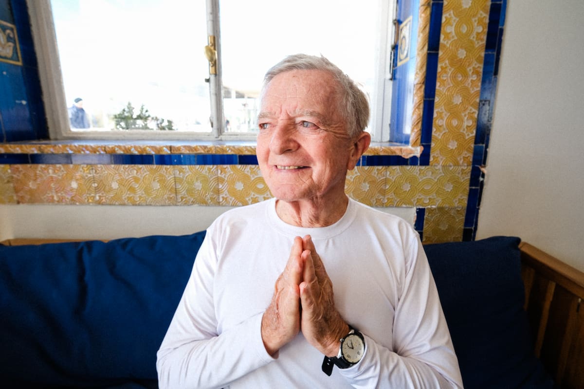 En Nepal, Alberto Loizaga conectó con el Dzogchen, la técnica avanzada de meditación en el budismo tibetano que enseña en la Fundación Columbia.