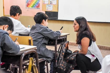 "Todo esfuerzo en la escuela primaria y secundaria es crítico” para el sector, dijo Mora Alfonsín