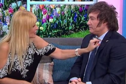 En noviembre 'Yuyito' González entrevistó a Javier Milei en su programa