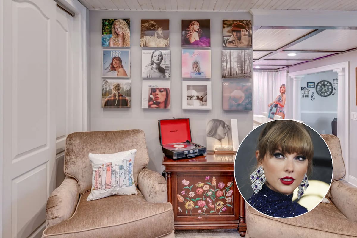En Nueva Jersey alquilan una casa de cuatro habitaciones que homenajea a la cantante Taylor Swift