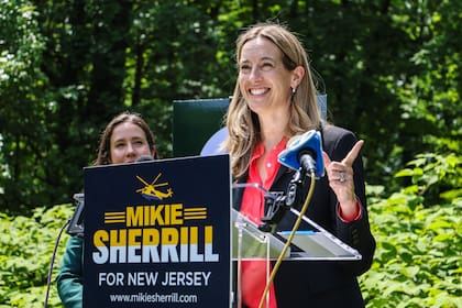 En Nueva Jersey, Mikie Sherrill tiene un 89% de posibilidades de ganar