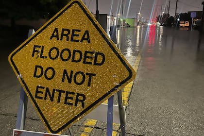 En Oakland Park, en el condado de Broward, también se registraron inundaciones
