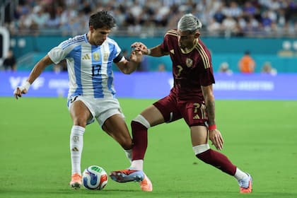En octubre Argentina le ganó a Venezuela con un gol de Gio Lo Celso (GETTY IMAGES NORTH AMERICA / Getty Images via AFP)