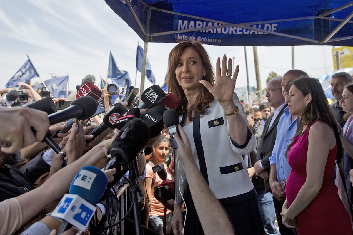 En octubre de 2017 Cristina fue a declarar ante el juez Bonadío