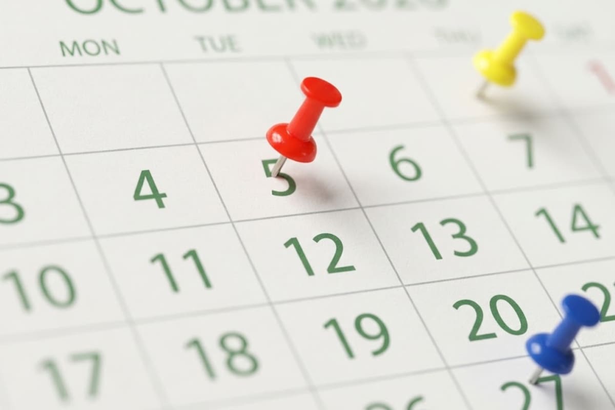 En octubre hay un fin de semana largo