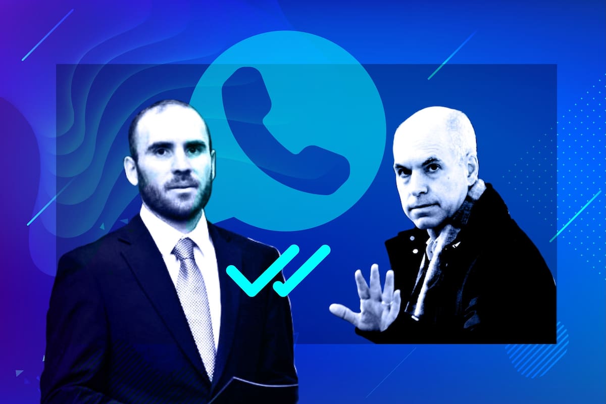 En OFF. Rodríguez Larreta le "clavó el visto" a Guzmán antes de rechazar la invitación a negociar la coparticipación