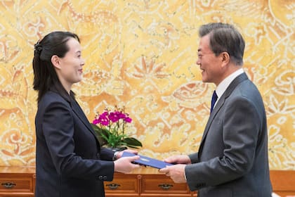 En otro histórico gesto, la hermana del dictador se reunió con el presidente surcoreano; EE.UU. advierte sobre el "operativo de seducción olímpico"