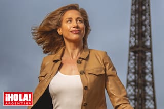 Alina Moine posa en París y habla de la diferencia de edad con su novio: “¿Por qué se juzga más?”