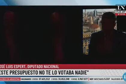 En plena charla entre Pablo Rossi y José Luis Espert, la luz se cortó en el estudio