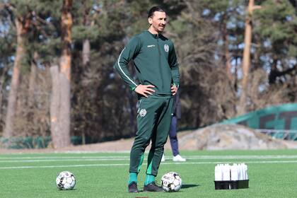 En plena pandemia, y en un país como Suecia donde no es tan rígida la cuarentena, Zlatan Ibrahimovic se entrenó con el plantel de Hammarby