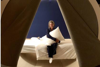 En pleno corazón del SoHo, la empresa Casper acaba de inaugurar este espacio en el que, por 25 dólares, ofrecen piyama, tapones para oídos y un cubículo privado para cerrar los ojos durante 45 dulces minutos