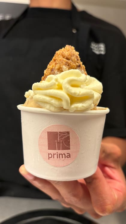 En Prima la gracia está en entregarse a la sorpresa de los sabores nuevos que llegan (y se van) cada semana.