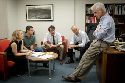 En primera plana de 2015 está protagonizada por Michael Keaton, Mark Ruffalo, Rachel McAdams y Liev Schreibe (Foto: IMDb)