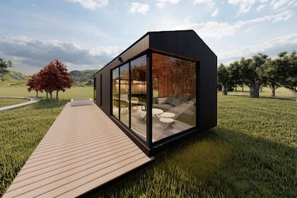 En provincias como Mendoza, las mini casas empiezan a ganar terreno como solución habitacional real