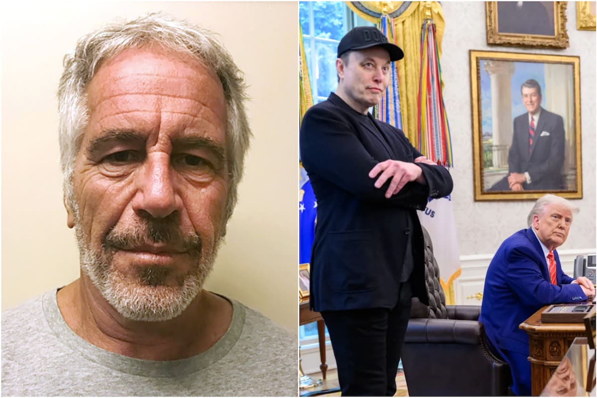 En publicaciones de X, Musk escribió acerca de la relación de Epstein con el presidente de EE.UU.
