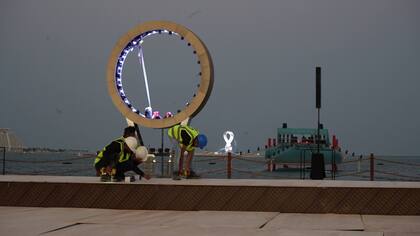 En Qatar ultiman los preparativos finales antes del comienzo del Mundial