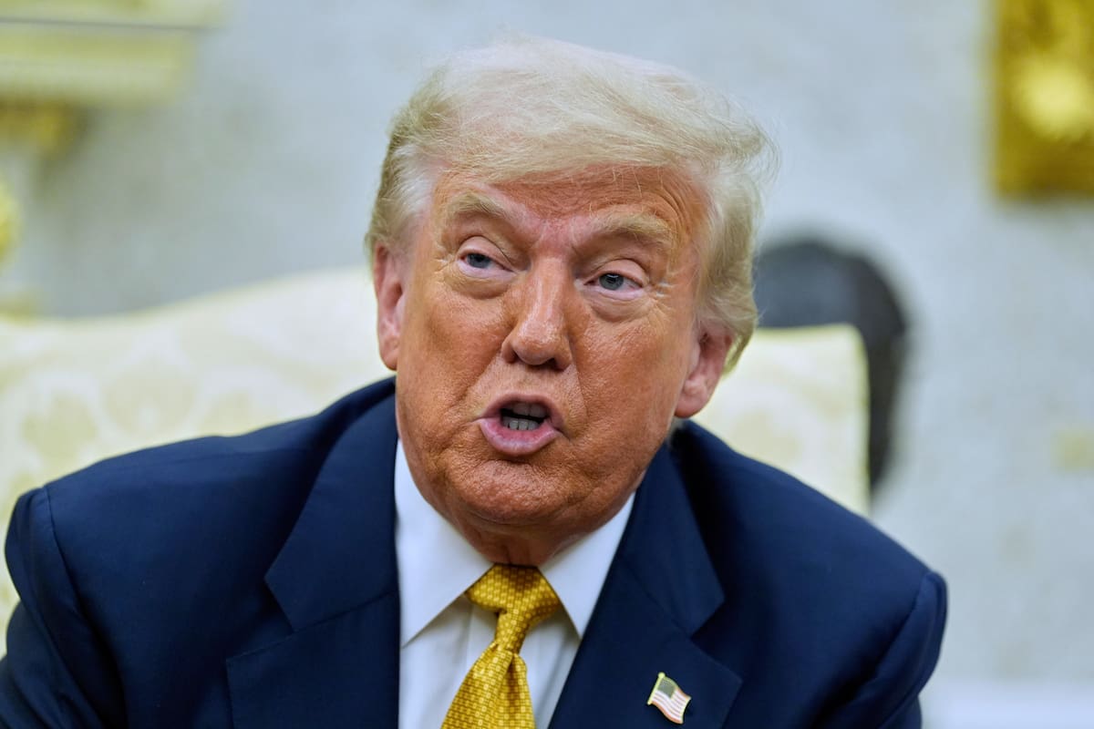 En qué consiste la demanda de los fiscales demócratas a Trump (AP Foto/Alex Brandon)