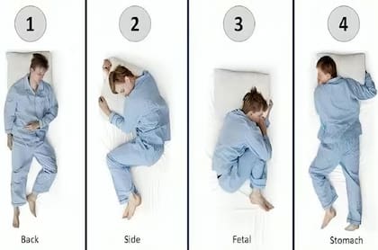 ¿En qué posición dormís?