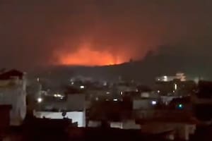 En redes sociales circularon imágenes de los bombardeos en Kabul