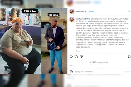 En redes sociales, Gastón habla sobre su gran cambio de vida e impulsa a sus seguidores a rever sus propios caminos (Foto Instagram @elretutuok)