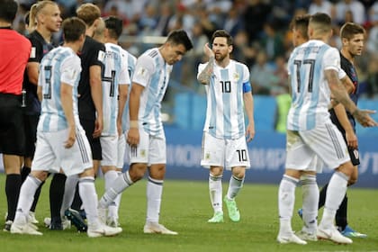 La selección argentina pasó vergüenza frente a Croacia
