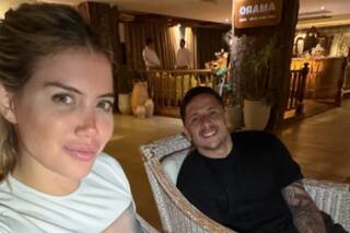 Los polémicos chats del novio de Wanda Nara con otra famosa