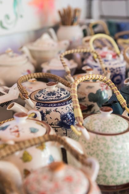 En Samay Huasi es posible probar cuatro blends de té exclusivos creados por Inés Berton.