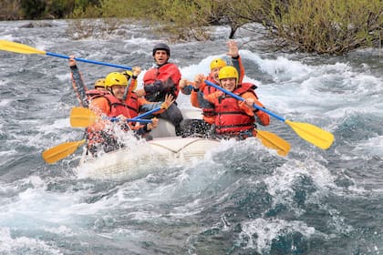 En San Martín de los Andes también se pueden hacer actividades de aventura