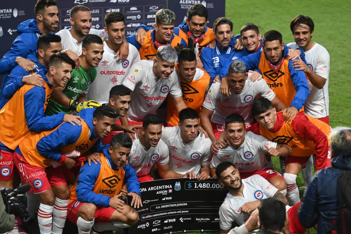 En San Nicolás, Argentinos recibió 1.480.000 pesos como premio por avanzar a los octavos de final.