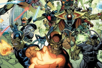 En Secret Invasion, varios Skrulls adoptan la forma de conocidos héroes y los suplantan durante años