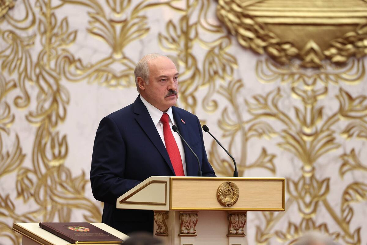 En secreto y pese a las protestas: Alexander Lukashenko asumió su sexto mandato en Bielorrusia