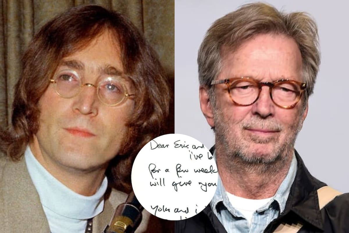 En septiembre de 1971, John Lennon plasmó en una carta manuscrita su ambición de formar un supergrupo junto a Eric Clapton