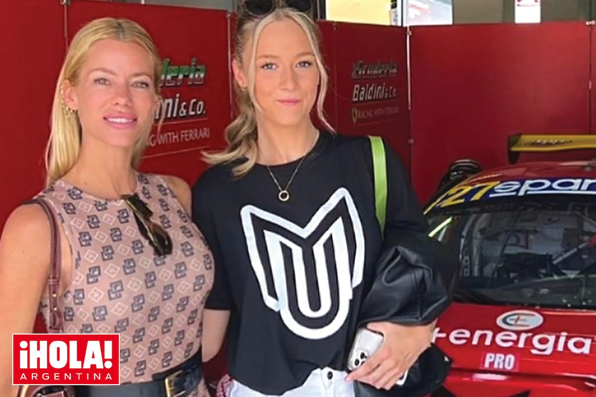 En septiembre pasado Nicole y Clara se reencontraron en Italia, donde Manuel Urcera, el novio piloto de la modelo, corrió con una Ferrari 488 de la Scudería Baldini en Imola.