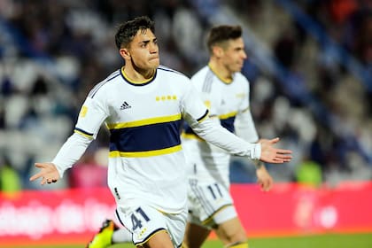 En siete remates al arco, Luca Langoni marcó cinco goles con la camiseta de Boca y encendió las esperanzas