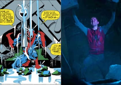 En Spider-Man: Homecoming, hacen alusión a uno de los dibujos más recordados de Ditko