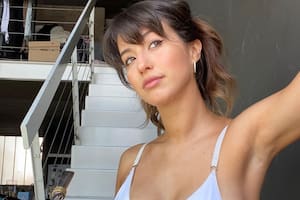 En su cuenta de Instagram, Flor Vigna compartió un video donde se ve un boceto de un ¿futuro? tatuaje sobre su pierna