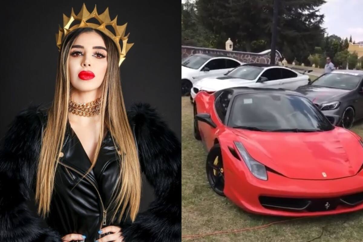 En su cuenta TikTok, Coronel sube videos donde muestra autos de alta gama, ropa y celebraciones