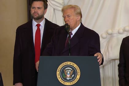 En su discurso inaugural, Donald Trump no mencionó la guerra de Ucrania, uno de los temas claves de su campaña en materia de política exterior.