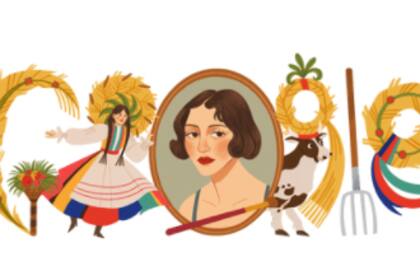 En su edición del doodle de hoy, el buscador recordó las increíbles victorias intelectuales de una prestigiosa artista de Polonia